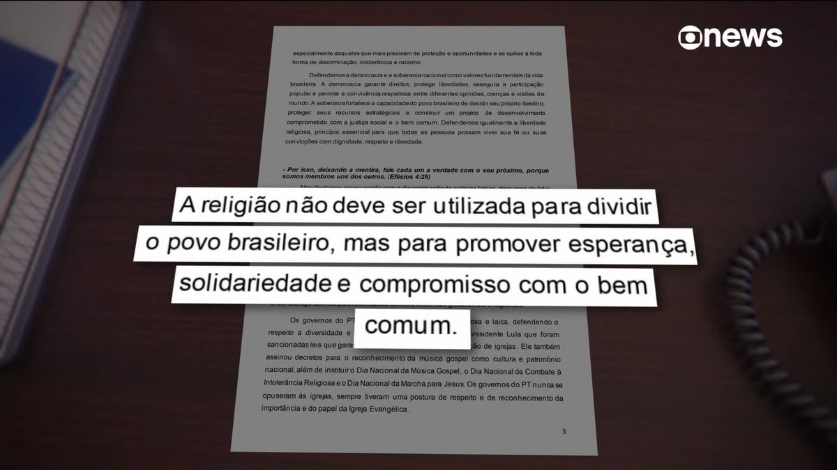 O Partidos dos trabalhadores divulgou carta direcionada aos eleitores evangélicos. O texto, escrito por evangélicos do próprio partido, reforça medidas feitas pelo governo Lula em respeito aos cristãos e à liberdade religiosa. A carta também manifesta preocupação com o "uso eleitoral da fé". ➡️Assista à #GloboNews: #conexãoglobonews #PT #evangélicos
