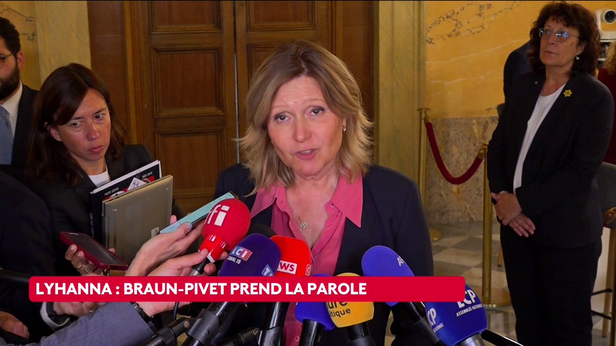 🔴 🗣 Lyhanna : "Chacun partage l'urgence d'agir", estime Yaël Braun-Pivet, présidente de l'Assemblée nationale. #canal16