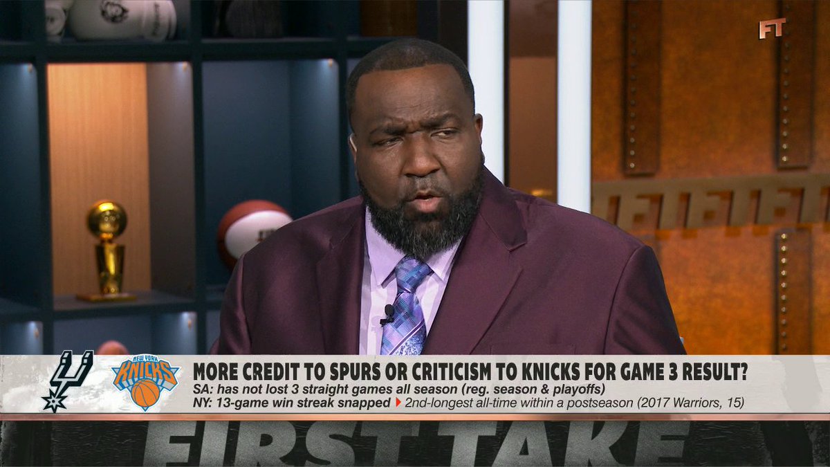 .Kendrick Perkins says MSG's environment is OVERRATED 👀