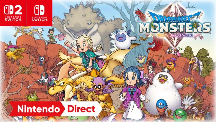 Scout, train and synthesize monsters to discover your new favorite companion in DRAGON QUEST MONSTERS: The Withered World, launching Dec 3 on Nintendo Switch 2 and Nintendo Switch. #NintendoDirect Square Enix