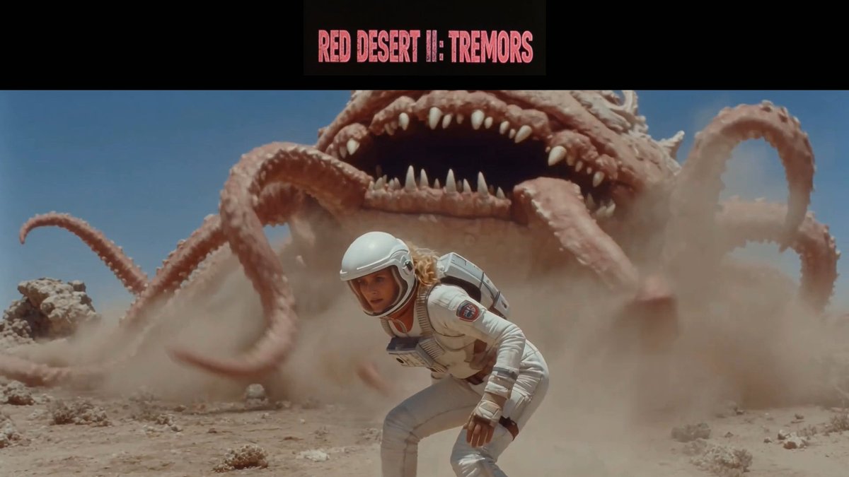 A little-known 1990's direct-to-VHS "Tremors" rip-off. For fans of low budget sci-fi horror films. Made with Invideo #invideo