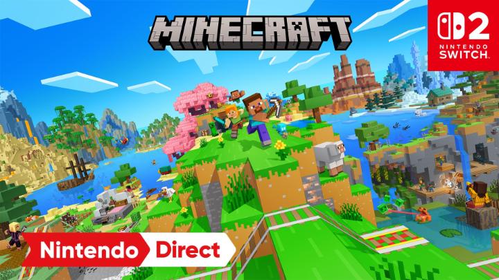 Create. Explore. Survive. Minecraft is coming to Nintendo Switch 2 this year—with Vibrant Visuals bringing a dazzling cosmetic overhaul. #NintendoDirect