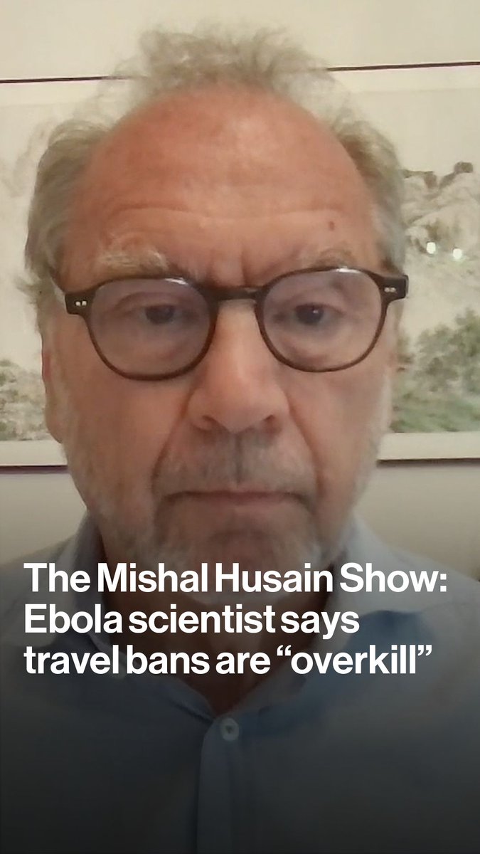 Pioneering Ebola scientist Peter Piot tells Mishal Husain that travel bans to fight the virus are "overkill" Listen at or watch The Mishal Husain Show at