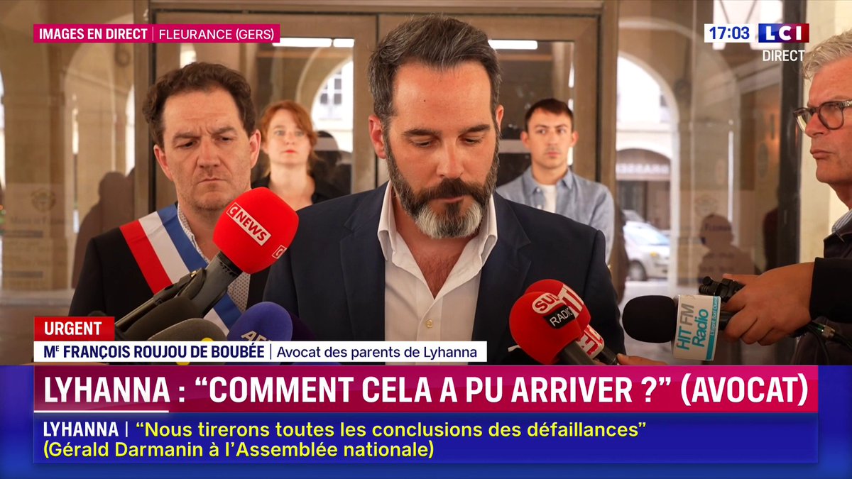 🔴 L'avocat des parents de Lyhanna sur LCI 🗣️ "Avoir retrouvé son corps tient du miracle. Je le dis en toute franchise : si la justice avait eu plus de moyens, ce drame aurait pu être évité" — Me François Roujou de Boubée