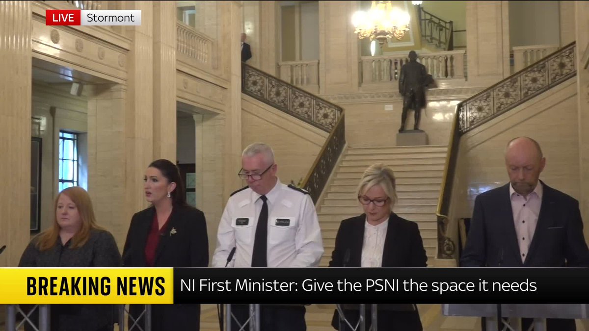 "On conviction, this dangerous man must be deported immediately" Following the knife attack in Belfast, deputy first minister of Northern Ireland Emma Little-Pengelly calls for the criminal justice process to be 'allowed to take place' 📺 Sky 501