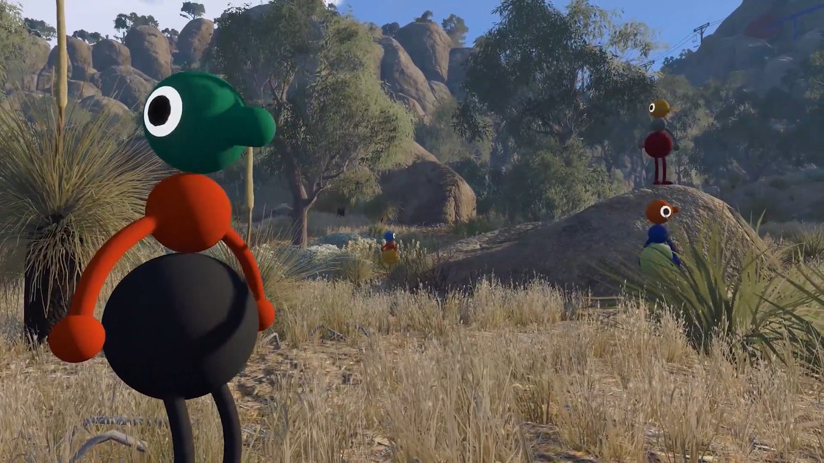 Big Walk struts onto PS5 August 4 Get your friends together for this co-op adventure about teamwork and talking: