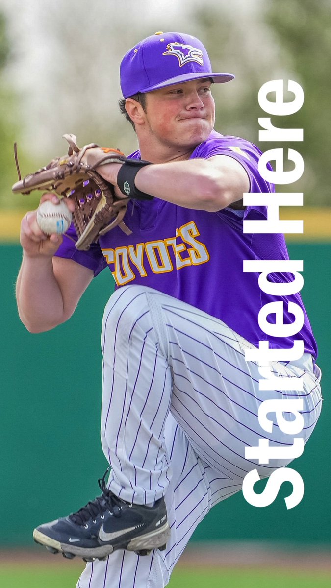 From NAIA student-athlete to Indianapolis Clowns pitcher. Former Kansas Wesleyan standout Brett Maddock struck out two batters in just 57 seconds during his Opening Night appearance against the Savannah Bananas. The moment was quick. The journey wasn't. Read his story: #TheRightWayToPlay #NAIA *Photo credit: Tanner Colvin/Ask A Kansan