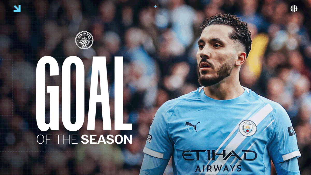 You voted for Rayan Cherki’s moment of magic against Arsenal as Goal of the Season 🩵 Enter below to win a signed ball!