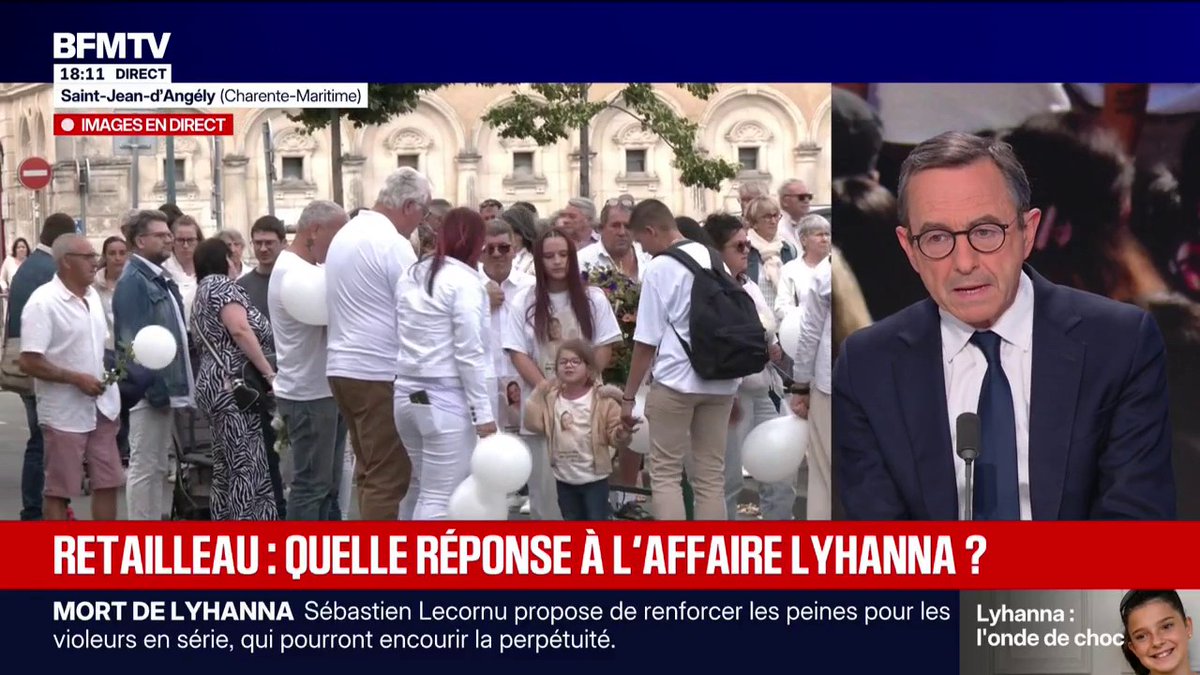 Affaire Lyhanna: "Il faut qu'on incarcère plus et beaucoup plus tôt", assure Bruno Retailleau