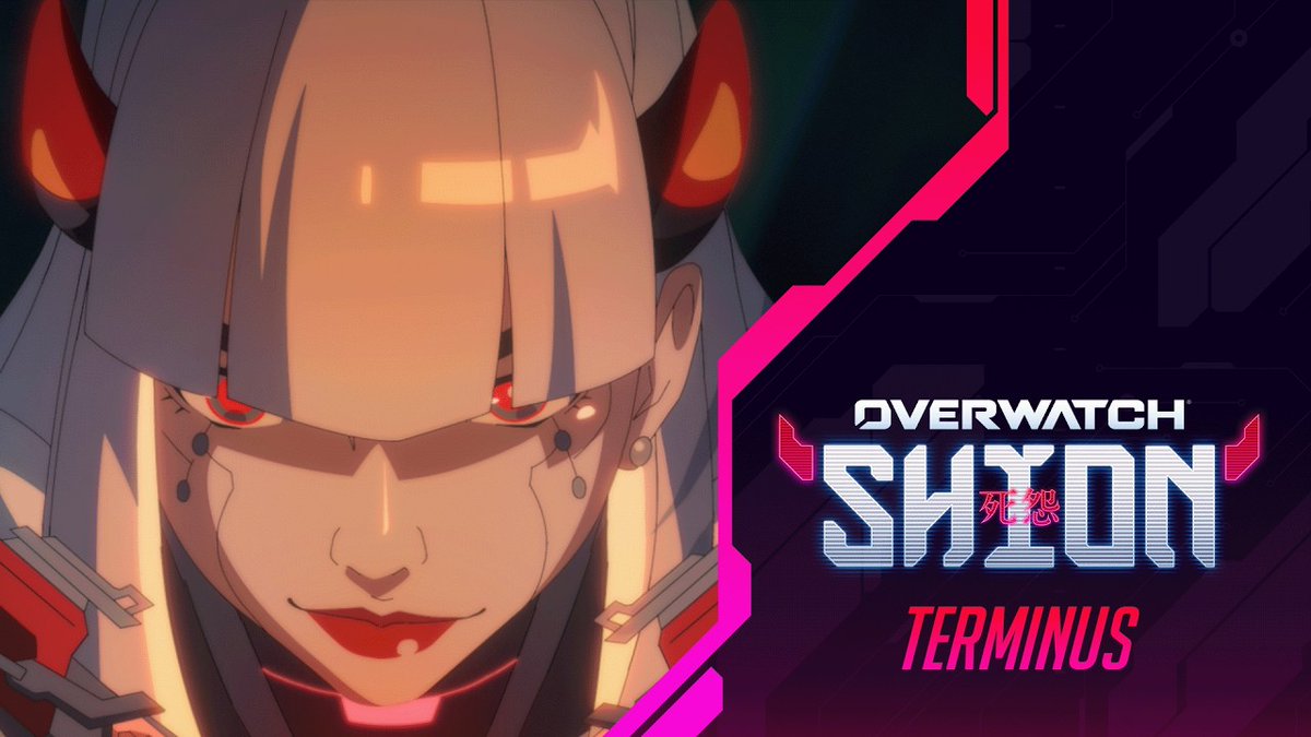 Nouvelle bande-annonce animée #Overwatch ⛩️ Découvrez Shion, l’aînée la plus redoutable du clan Hashimoto, alors qu’elle affronte Sojourn dans « Terminus ». 💥 Nouveau héros DPS disponible le 16 juin