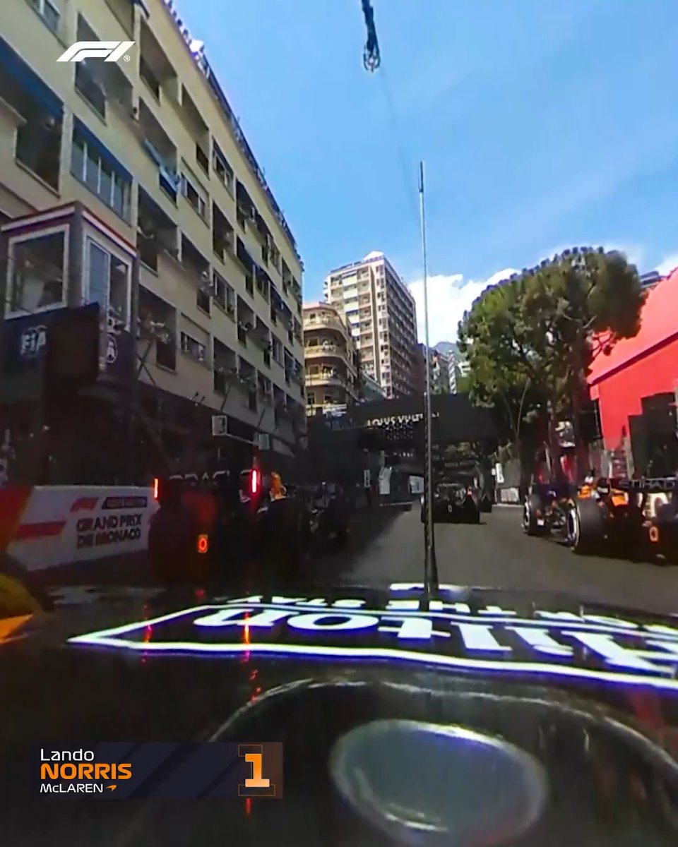 Fast-thinking for the field to avoid Max's troubled Monaco race start 😮 #F1 #MonacoGP