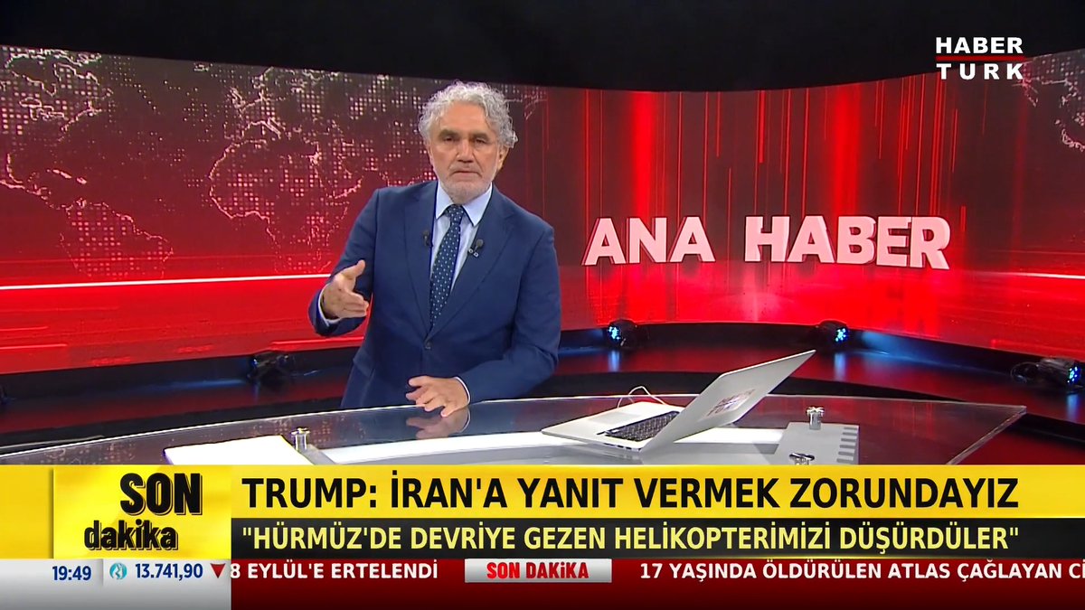 #SONDAKİKA - ABD Başkanı Trump: İran'a yanıt vermek zorundayız. "Hürmüz'de devriye gezen helikopterimizi düşürdüler"