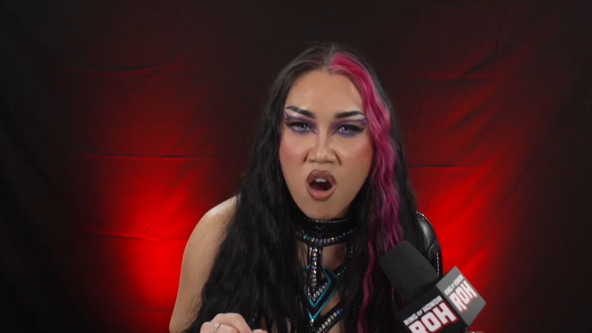 The “Hellbent Technician” Viva Van (VIVA VAN ❤️🔥ビバ・バン) promises a war TONIGHT as she challenges The Virtuosa for the #ROH Women’s Pure Title! 📺 Watch this special YouTube episode of ROH TV 8/7c