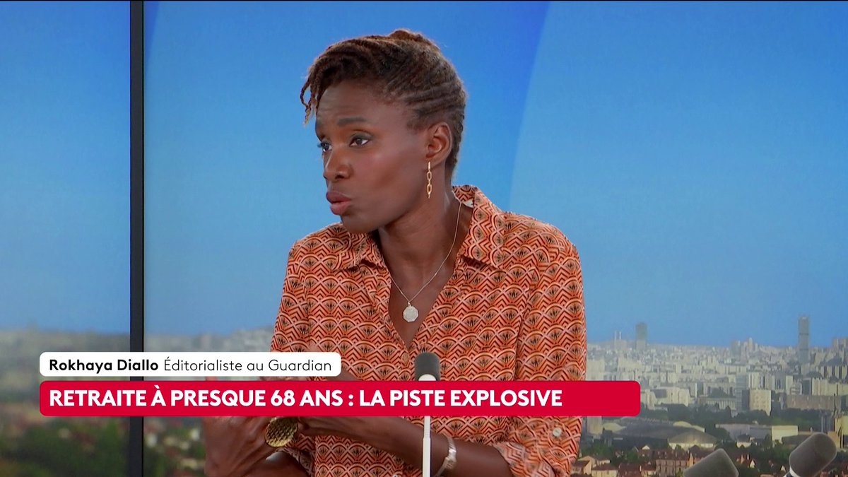 🔴 🗣️ Retraites : vers un départ à presque 68 ans ? "La génération qui est concernée par cette réforme en 2070, elle a un rapport au travail qui est complètement différent de la nôtre, c'est la fameuse Gen Z", souligne Rokhaya Diallo. #ToutEstPolitique #Canal16