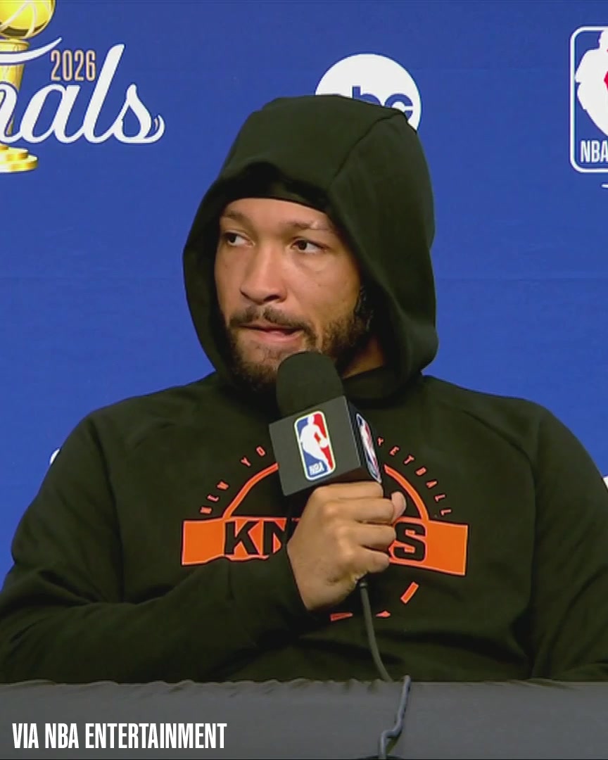 "I truly love that dude and everything that he's done for this team, this city, and as a friend. He's been fantastic." - Jalen Brunson on Karl-Anthony Towns