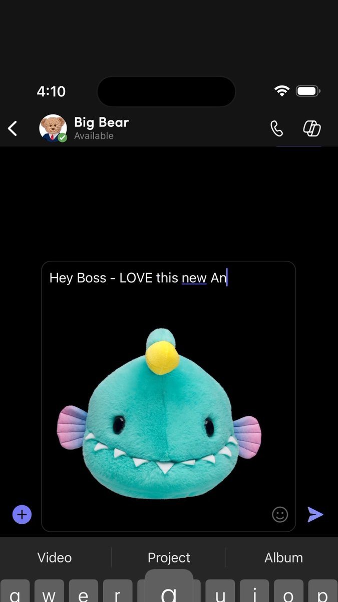 Fall six times, stand up seven. We'll get 'em next time. Angler Fish is an online exclusive. #TheStuffYouLove​ #AddALittleHeart #AnglerFish #Work #GirlBoss
