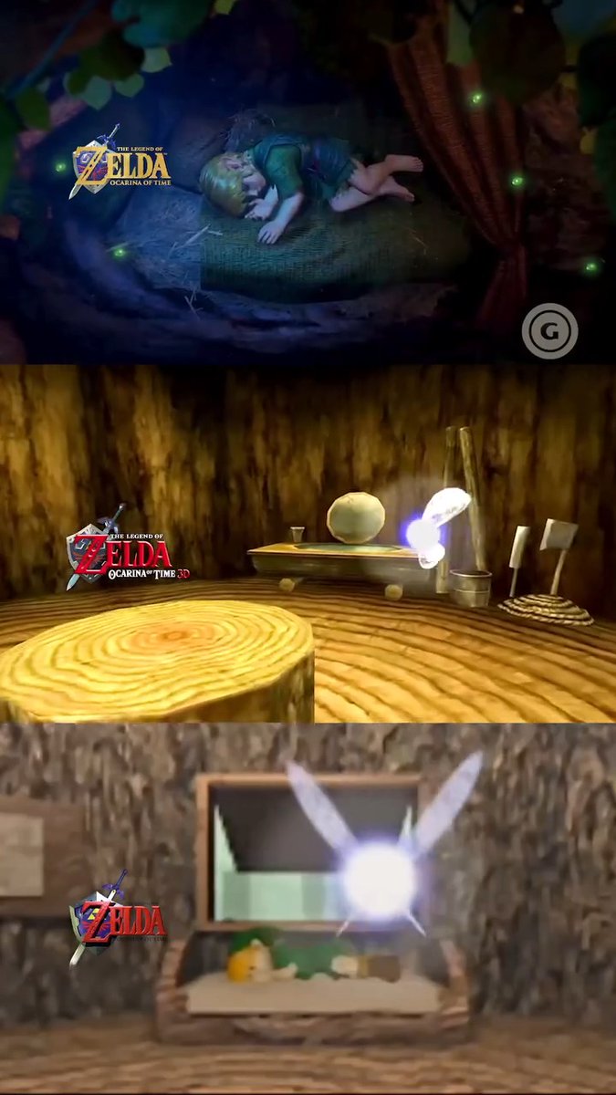 Sleepy Link in his bed in Kokiri Forest from 1998 to 2026 ✨