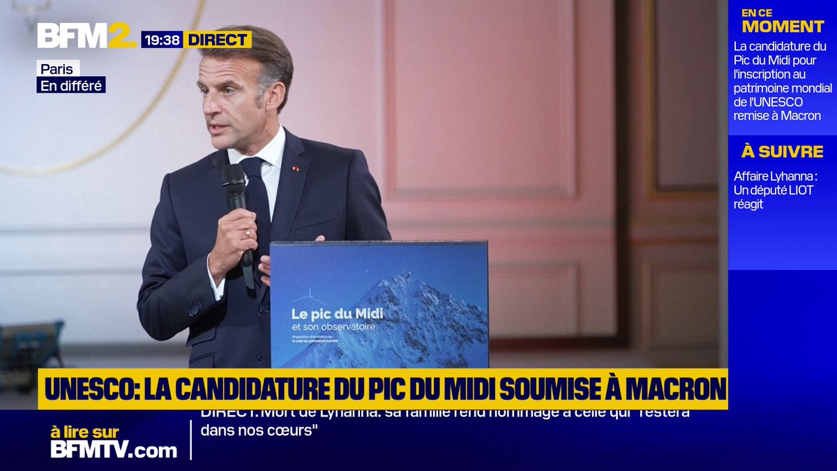 💬"Dire toute la détermination du gouvernement, des pouvoirs publics mais aussi toute l'affection que nous avons à l'égard de la famille de la petite Lyhanna", déclare Emmanuel Macron #BFM2