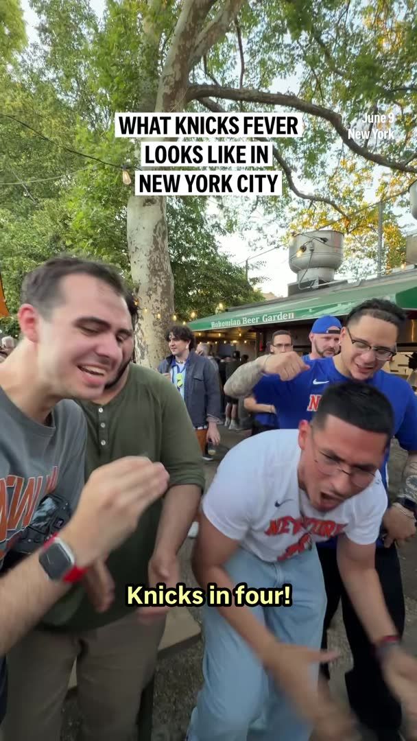 The Knicks have New York buzzing. We hit the streets to see what Knicks fever looks like across the city.