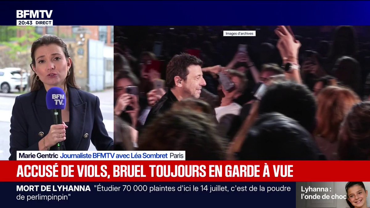 Accusé de viols, le chanteur Patrick Bruel est toujours en garde à vue