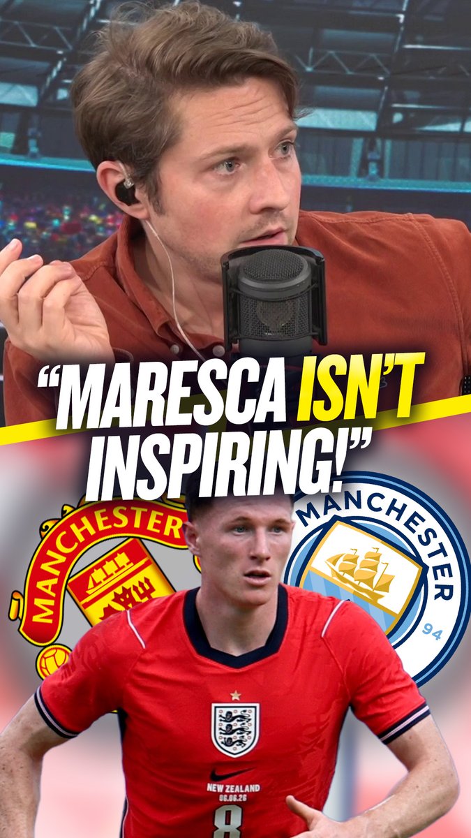🔴 "He could resurrect #MUFC." 👀 "Any player would dream of playing for United, far more than playing for Man City." ❌ "No one dreams of playing for Enzo Maresca!" Rory Jennings explains why top players would still prefer to play for Man United than Man City...