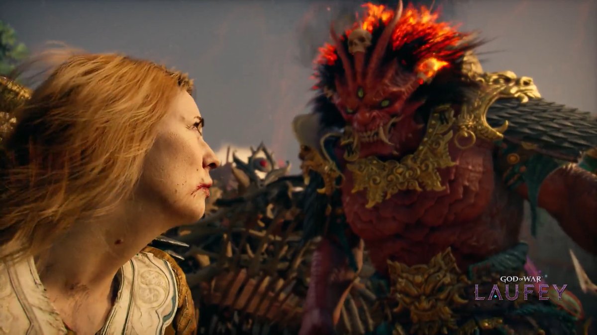 God of War Laufey devs share their thoughts on Faye's scrappy fighting style, and her grit to overcome the odds: