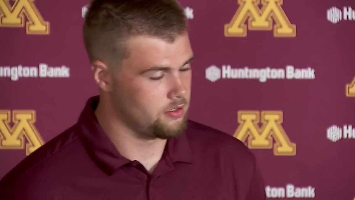 #Gophers QB Drake Lindsey and coach P.J. Fleck spoke Tuesday about Lindsey's May 1 arrest for underage drinking and possessing a fake ID in Arkansas. "As the leader of the football team, I understand I can’t make those decisions." Fleck says they're handling discipline internally. FOX 9 Sports FULL STORY: