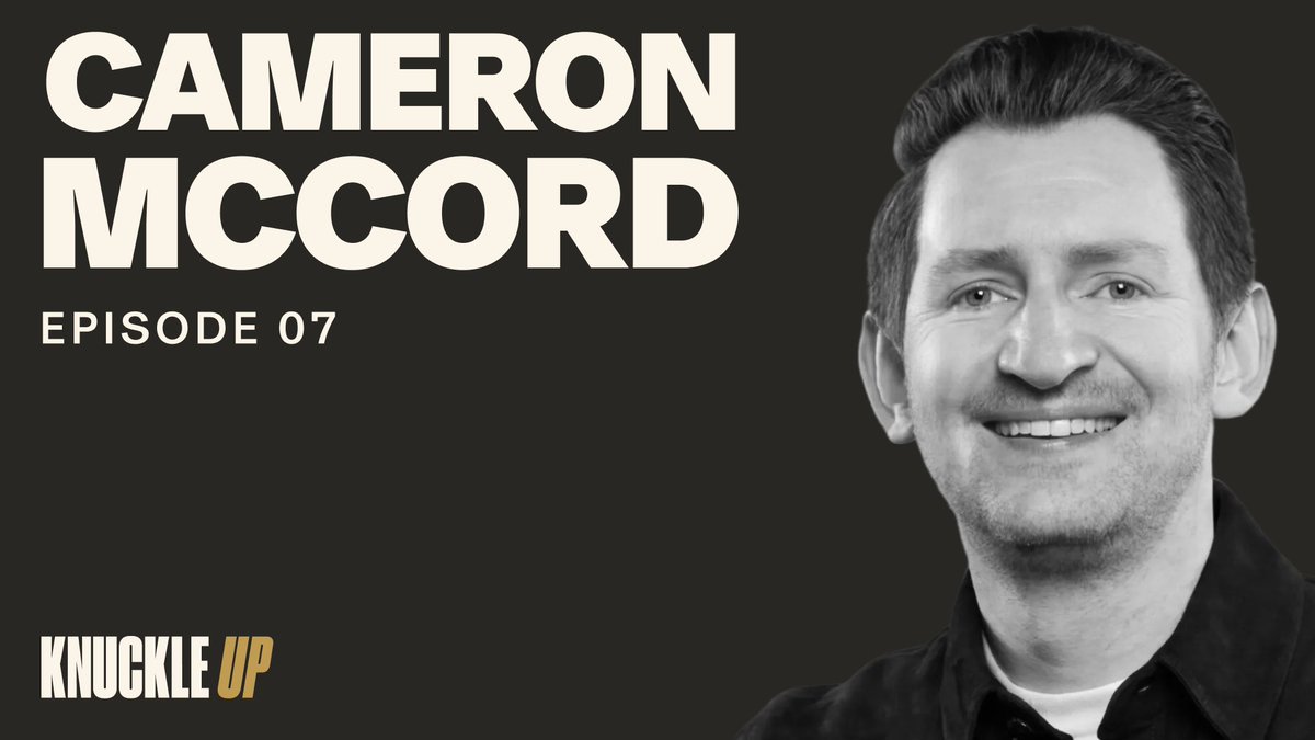 "You earn the right to stand the night watch." - Cameron McCord Cameron McCord. Founder and CEO of Nominal. Submarine officer turned founder building the software stack for the physical AI era. New episode of Knuckle Up with Nakul is live ↓ 00:00 Who is Cameron McCord? 01:34 What did 484 days underwater teach him about leadership? 10:36 How do you "earn the right to stand the night watch"? 16:28 What was so special about Anduril’s culture? 28:39 What is the "power of ambiguity"? 31:29 How does Cameron think about recruiting? 37:39 Can you recruit “killers” who are also low ego? 46:50 What was the broken old way of testing hardware? 50:50 How do you actually crack selling to the government? 55:12 How did Nominal land four of the five largest defense primes? 1:01:33 What does "physical AI" actually mean? 1:18:14 What is Cameron still working on in his inner game? 1:23:22 Quickfire: military movies, leadership books, and a favorite office? 1:25:07 What advice would Cameron give to his 25-year-old self?