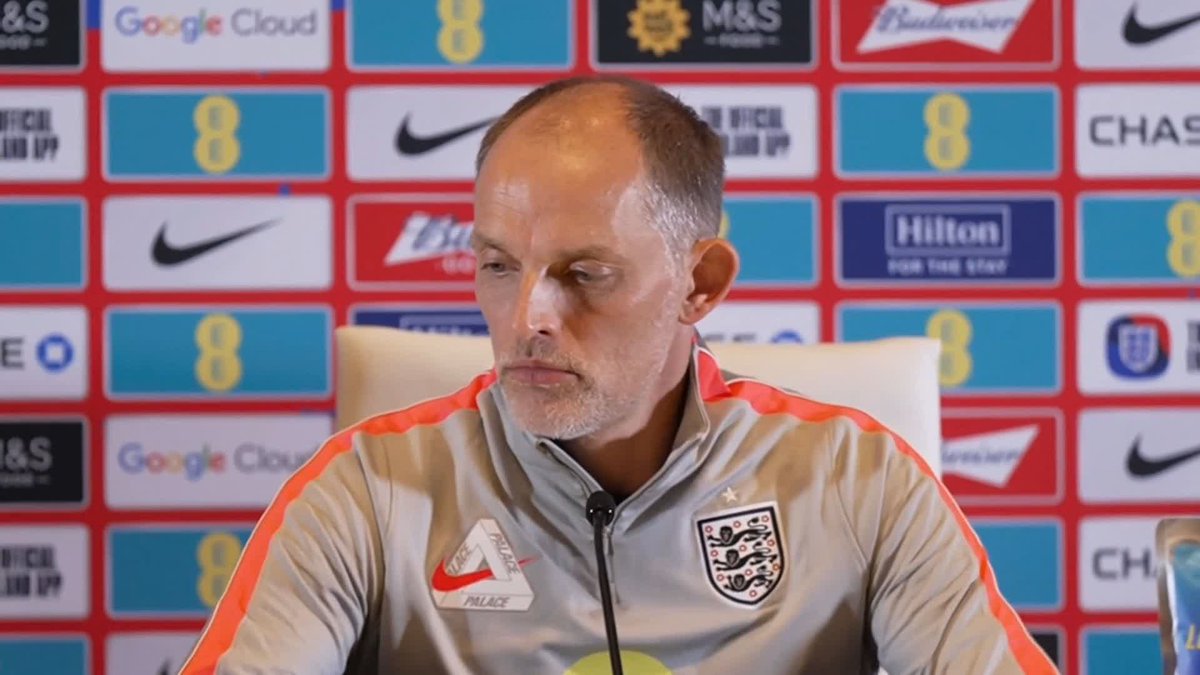 "He's a defender of the highest quality, can step into midfield, can switch between formations fluidly and is a proven winner." Thomas Tuchel discusses the qualities he sees in defender John Stones 🤝