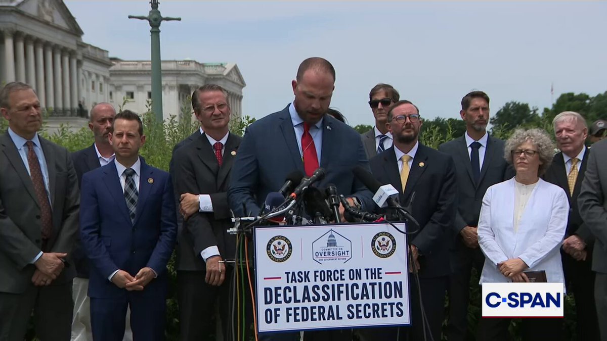 UFO Whistleblower David Grusch calls for the release of Federal Space Alien Files