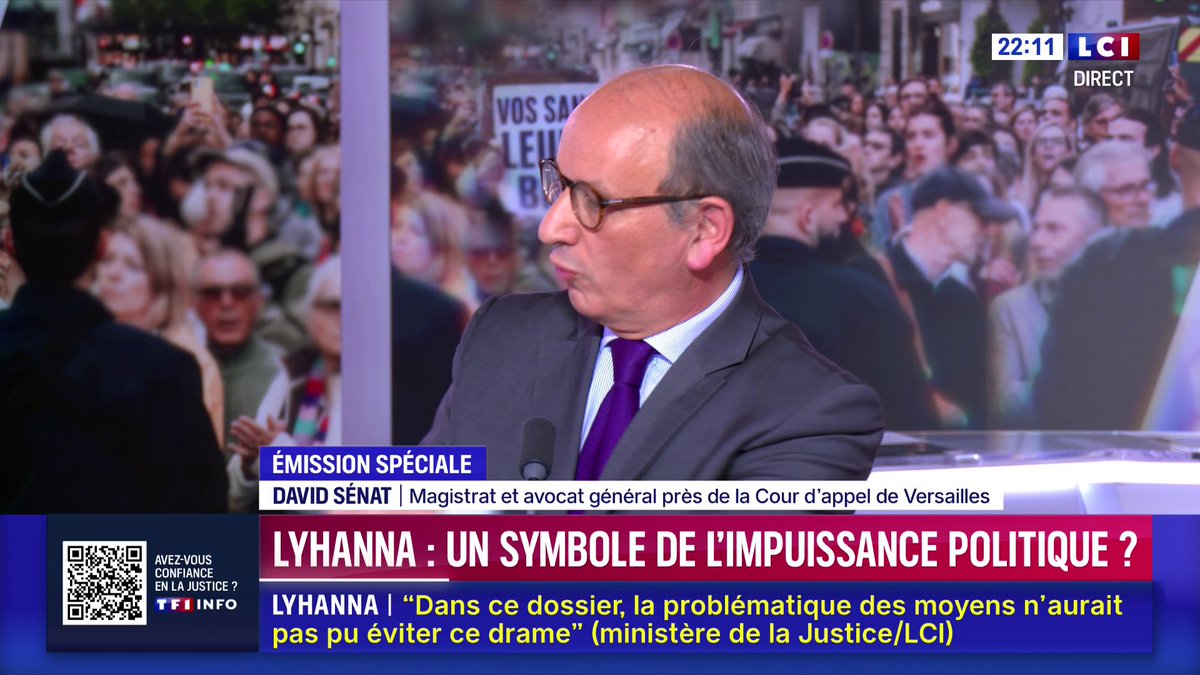 🔴 Surpopulation carcérale : David Sénat, magistrat et avocat général près la cour d'appel de Versailles, affirme que "tous les responsables politiques disent de ne pas exécuter les peines : ne les appliquez pas, ne remplissez pas les prisons"
