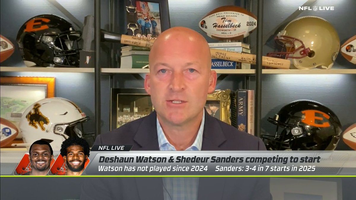 “I think it’s unlikely that the quarterback of the future is on Cleveland’s roster this season.” —tim hasselbeck on the Browns’ long-term plans at QB 👀