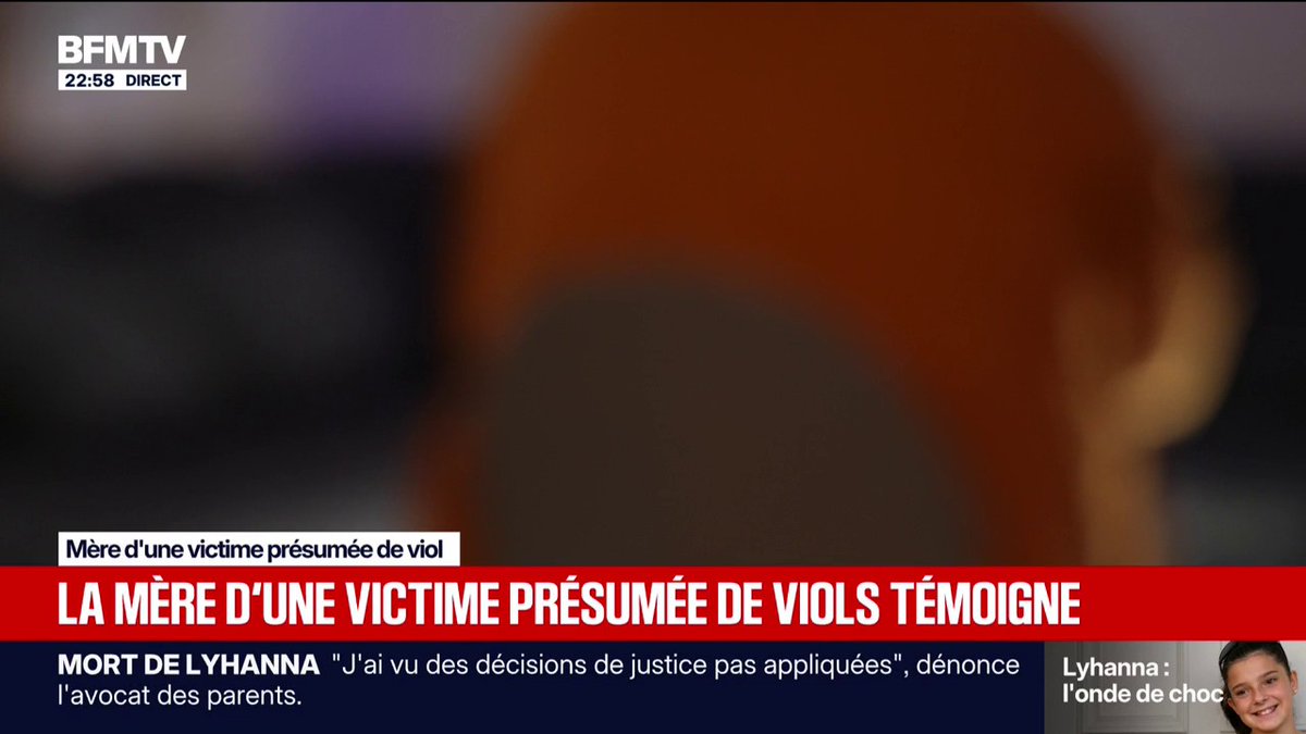 "Il y a eu une lenteur judiciaire": la mère d'une victime présumée de viols témoigne sur BFMTV