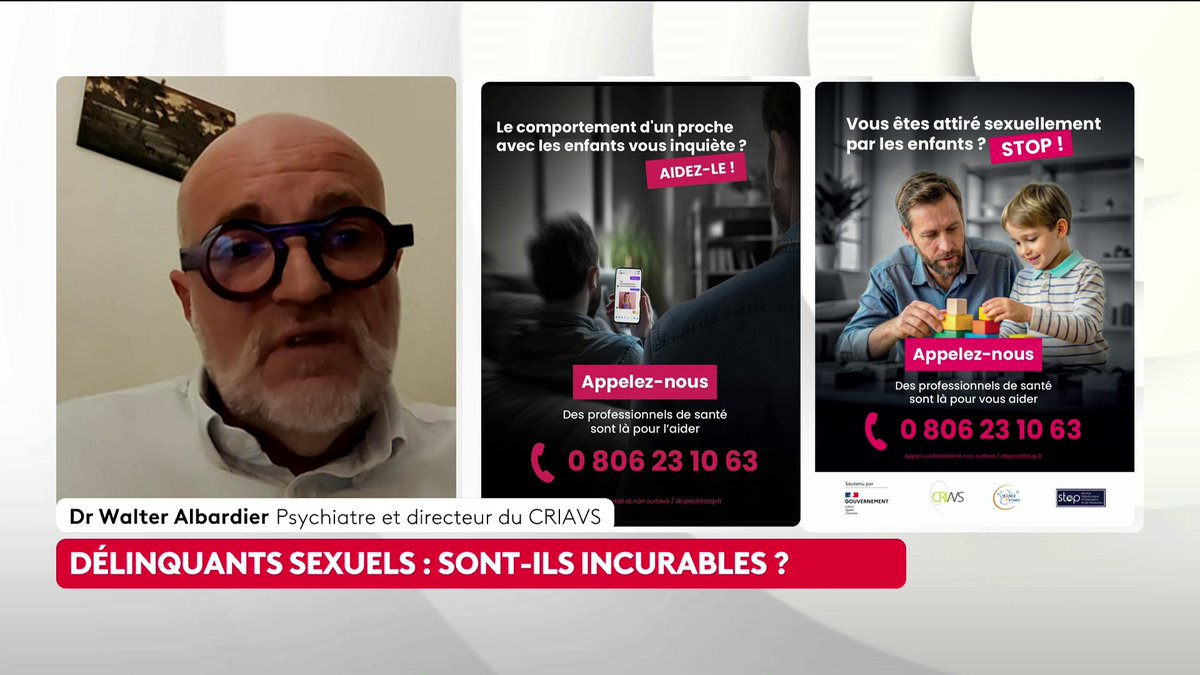 🔴 🗣️ G.Darmanin estime que les pédocriminels sont "incurables". "Il faut laisser des portes ouvertes pour que ces gens-là se fassent aider [...] à ne pas passer à l'acte", souligne Walter Albardier, psychiatre. Loïc de La Mornais #SurLeTerrain #Canal16
