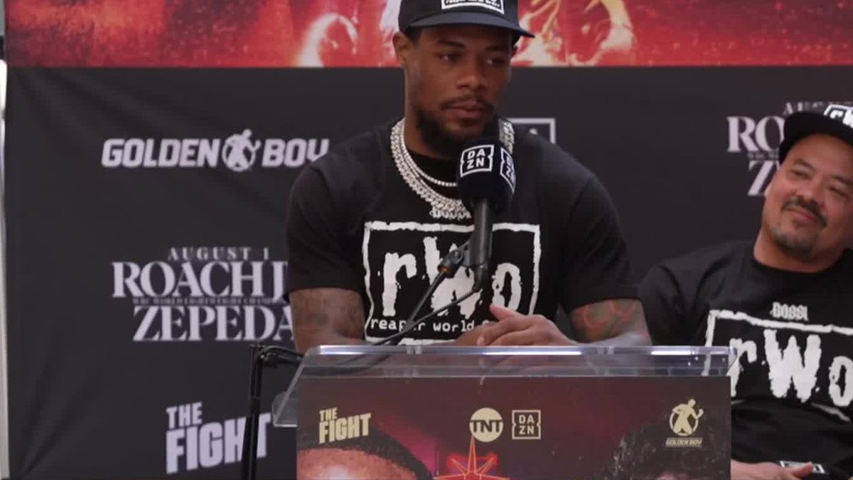 Lamont Roach wanted no easy fights here! 🙌 #TheFight | #RoachZepeda | Aug 1 | LIVE on DAZN and TNT ▪️