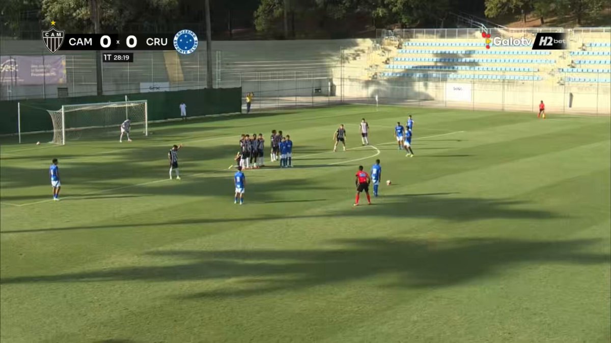 Os 3️⃣ gols marcados pelo Thaylon, que decretaram a vitória celeste sobre o rival! ⚽️⚽️⚽️ 📺 YouTube Atlético-MG