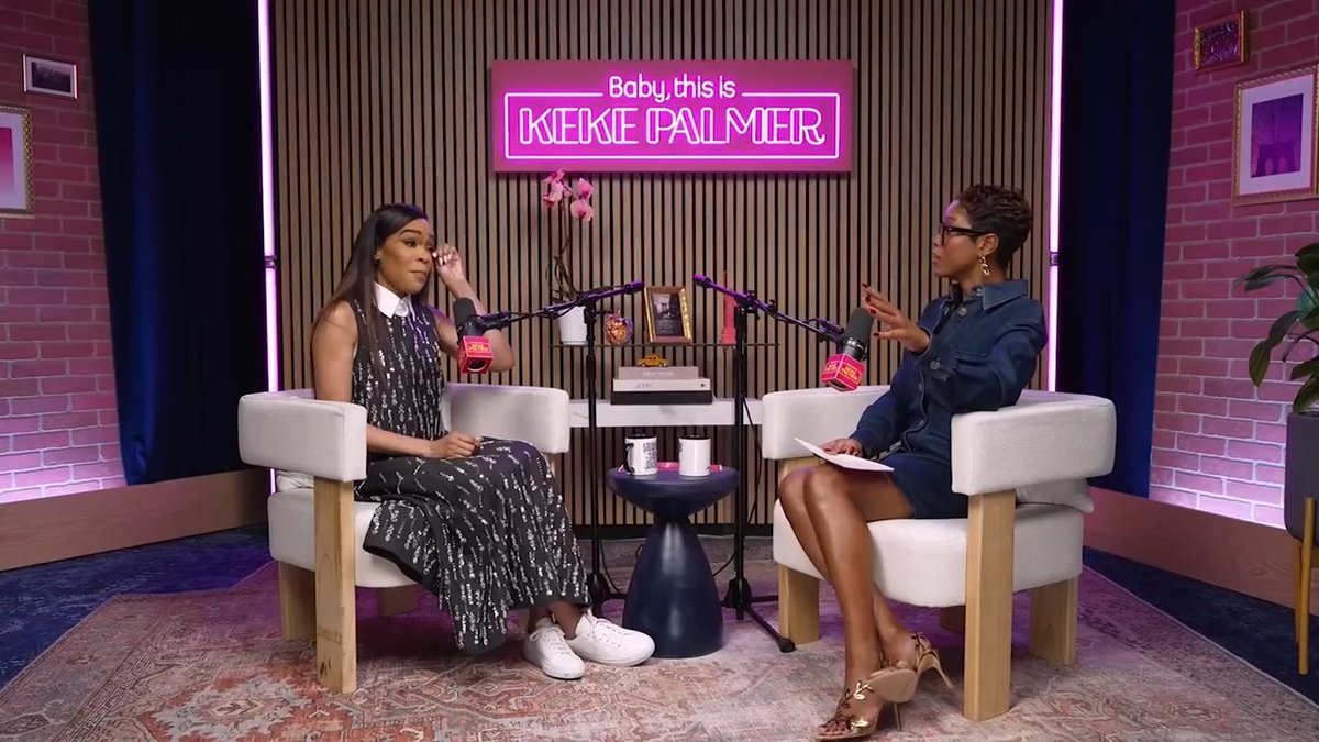 Michelle Williams says Destiny's Child wasn't high in that viral interview! 🎥: Baby, This is Keke Palmer