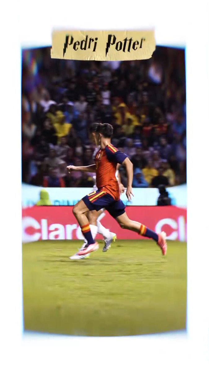 🪄⚡️ La magia de Pedri González Potter. #VamosEspaña | #CopaMundialFIFA