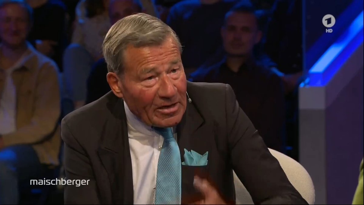 „Mit Work-Life-Balance können wir nicht unsere Wirtschaft aufrechterhalten. Das gibt es in meiner Firma nicht“, sagt der ehemalige @Trigema-Chef Wolfgang Grupp. #maischberger