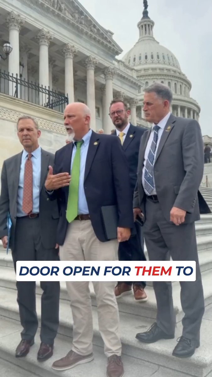 We just funded ICE and CBP — now lock the door so they don’t walk right back in! House Republicans: Codify President Trump’s border security wins before July 4th. End the revolving door for good.