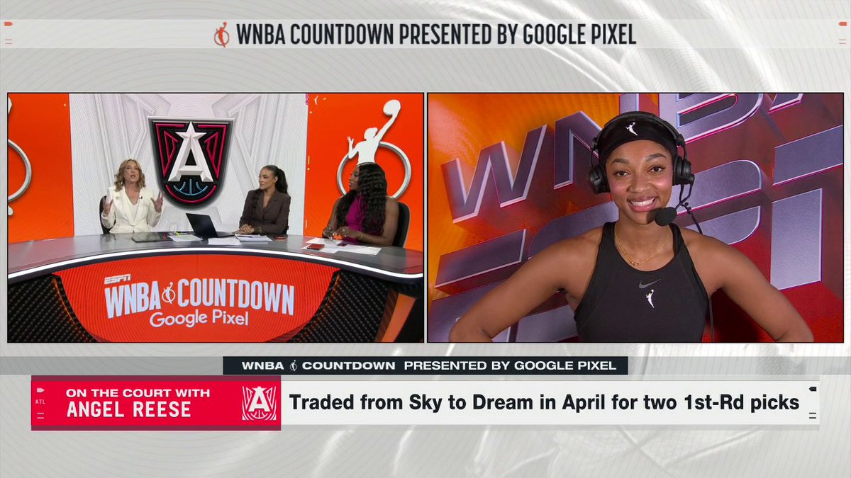 “I think it’s important to be able to make an impact beyond basketball.” Angel Reese on the importance of giving back to the community 🙌