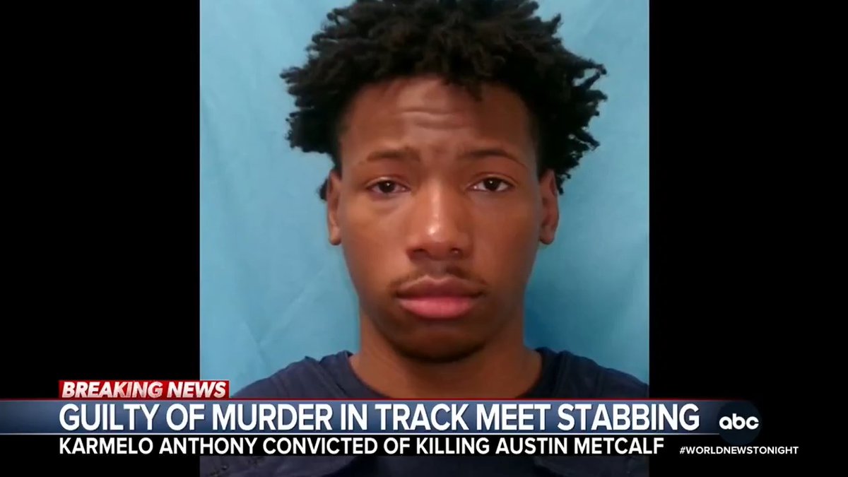 After deliberating for less than three hours, a jury found Karmelo Anthony, 19, guilty of murder in the stabbing death of Austin Metcalf, a student athlete from a rival track team. The trial deeply divided the community outside Dallas. John Quiñones reports.