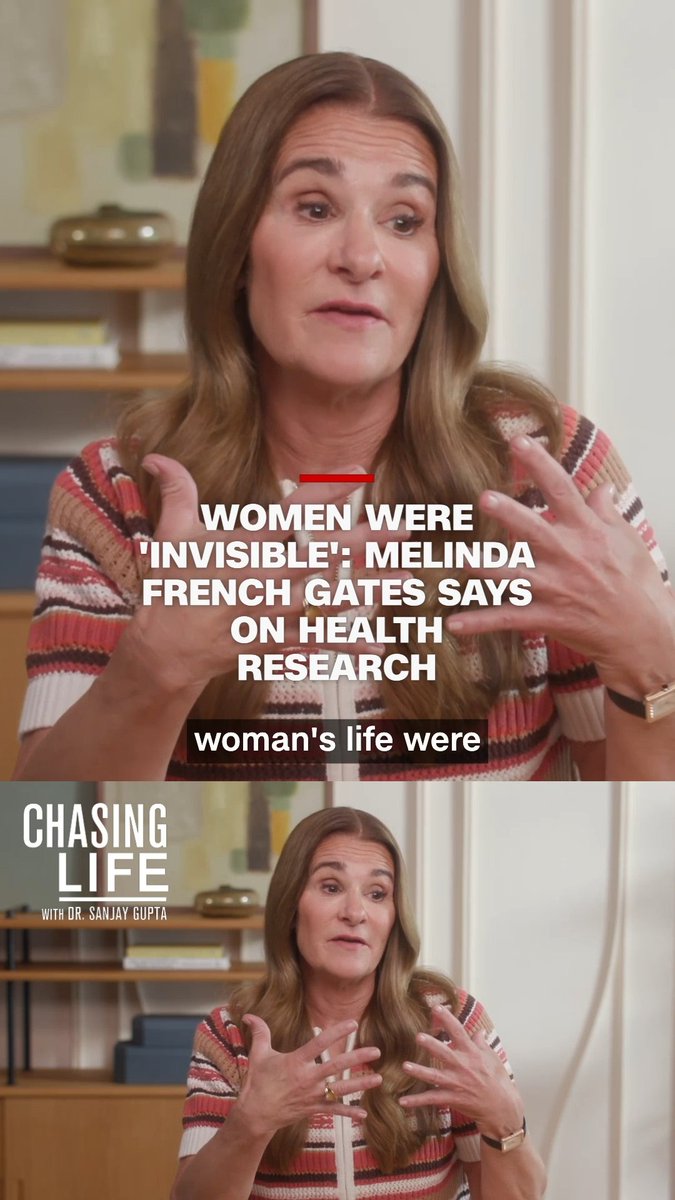 "We’ve expected women for so long to put up with pain and suffering.” Medical research has neglected women for decades, but Melinda French Gates and her organization Pivotal are dedicated to making that a thing of the past. Check out the latest episode of Chasing Life to hear all about her new $215 million investment in women’s health. Full episode available here: and wherever you get your podcasts.