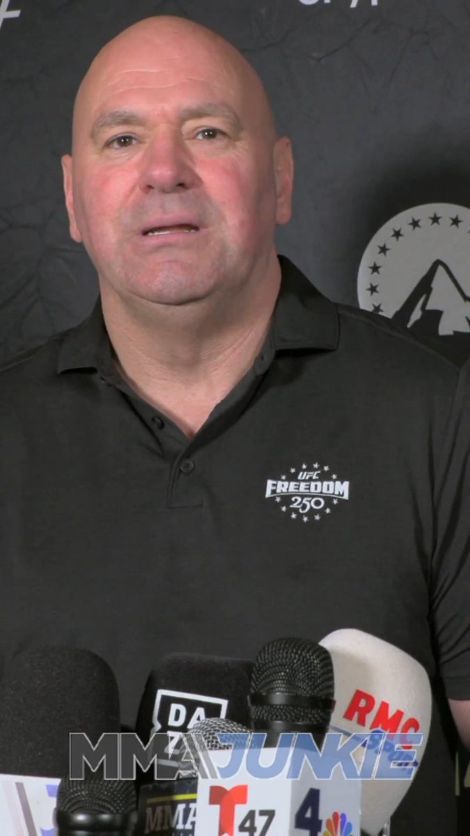 Dana White sets the record straight on Sean Strickland's "ban" and other reporting of what's not allowed at #UFCWhiteHouse. "Nobody is banned. Nobody's music is banned. No media members have been banned. ... Nobody has been banned from this event."