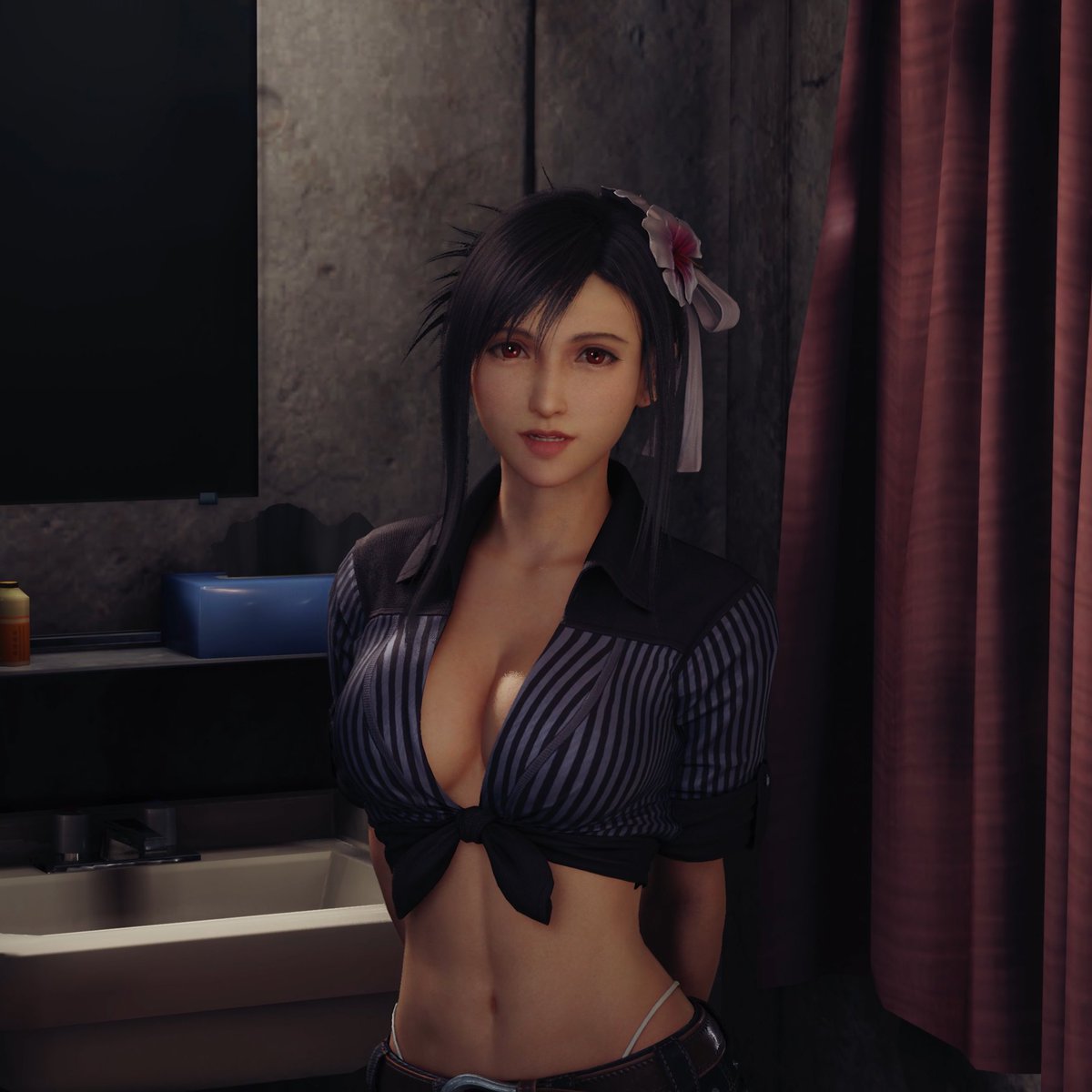Majestic Glamour Tifa (Cloud's POV)