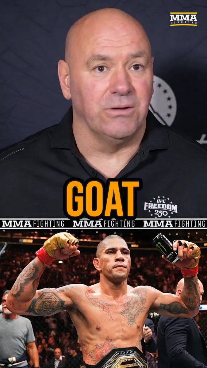 Dana White is not backing down from his take that Alex Pereira leapfrogs Jon Jones as the #UFC GOAT with a #UFCWhiteHouse interim heavyweight title win.