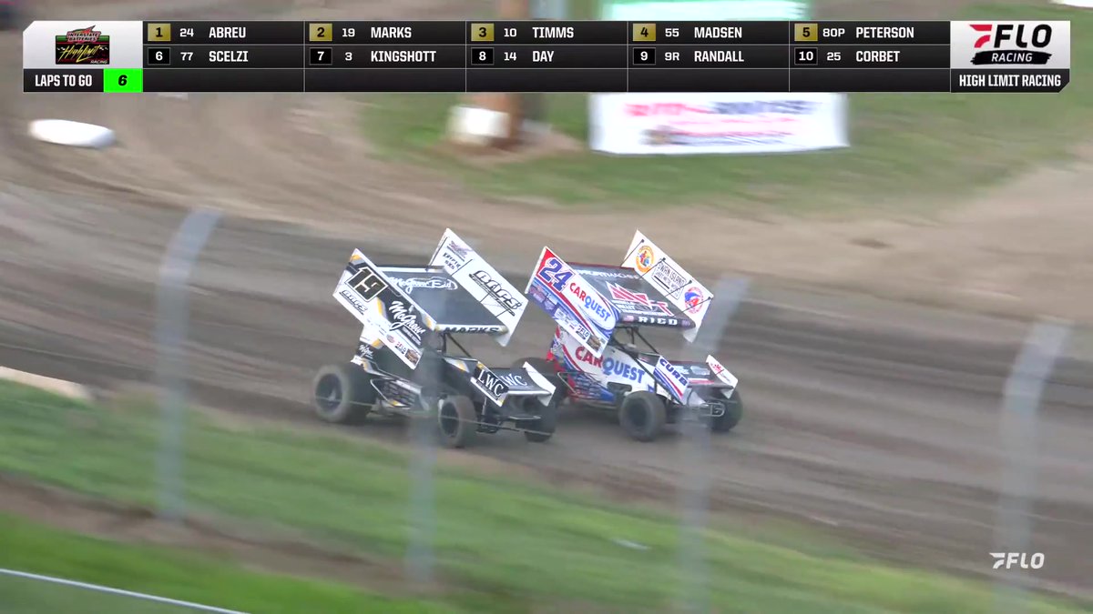 🔥 High Limit Racing Heat Race of the Year candidate at Eagle Raceway as RICO and Brent Marks went to war for the lead! #HighLimitRacing Roto-Rooter