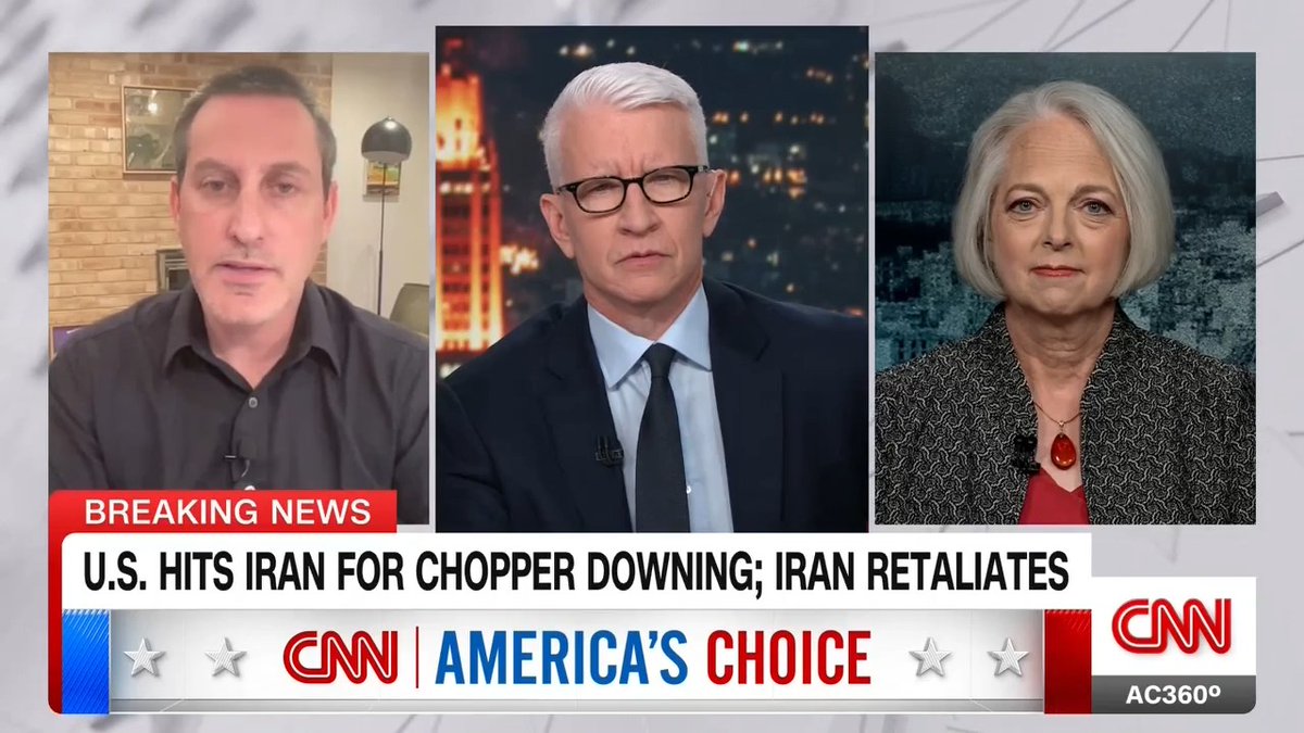CENTCOM announced the U.S. has launched strikes against Iran in response to the downing of an Army Apache helicopter. "They're also preparing a defense to try and intercept any Iranian attack when it's launched," says Axios reporter Barak Ravid.