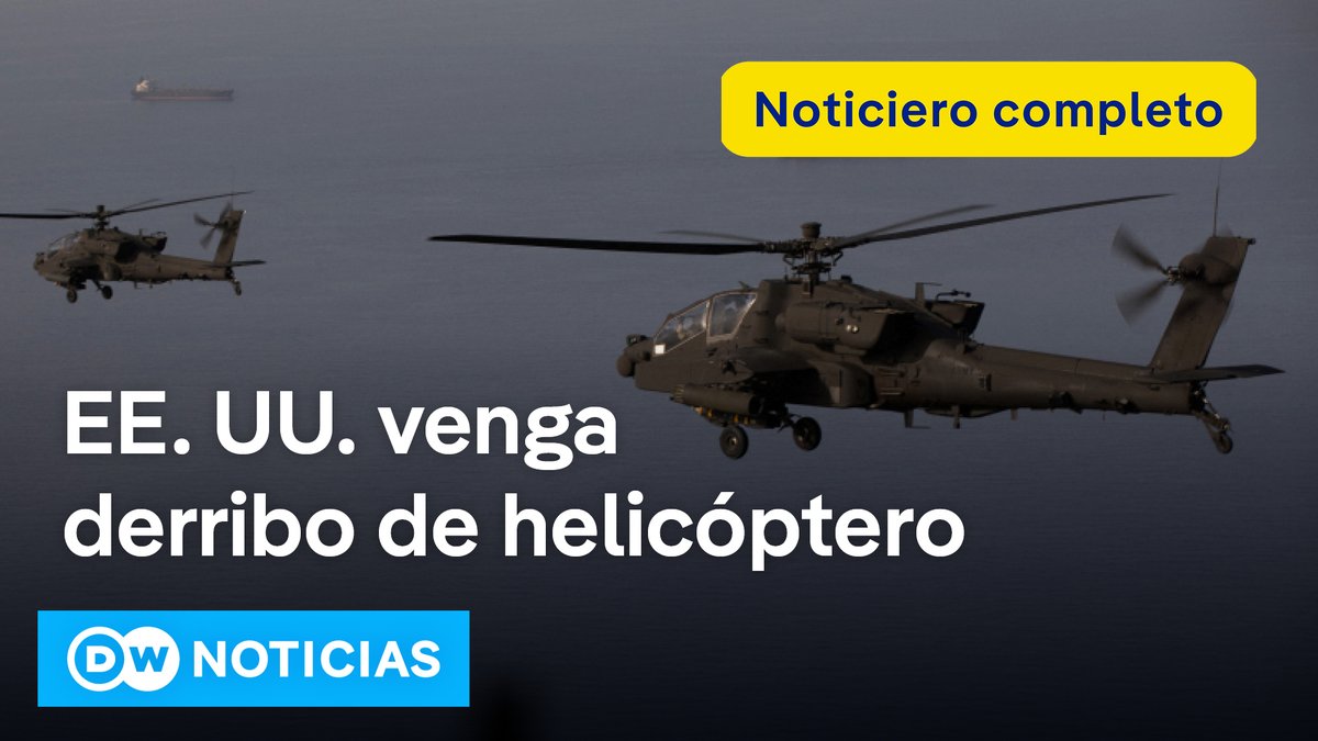 🔴DW Noticias 9 junio: EE. UU. lanza ataques contra Irán en represalia por derribo de un helicóptero Estados Unidos lanzó este martes una serie de ataques contra Irán en represalia por el derribo de un helicóptero estadounidense en el estrecho de Ormuz, informó el Comando Central (Centcom).