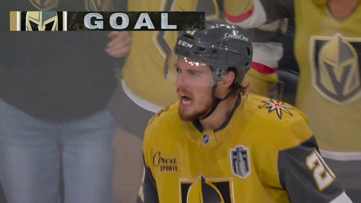 Brett Howden finds twine once again! 😳 Bar down to tie up Game 4! 😱